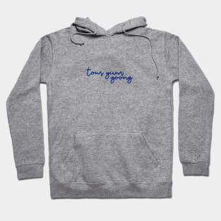 tom yum goong - Thai blue - Flag color Hoodie